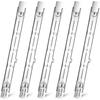 Ampoule Halogène R7S - Klarlight - 500W - 118mm - Blanc Chaud 2800K - Dimmable - Lot De 5