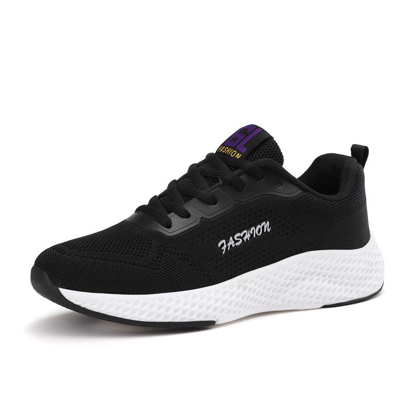 

Lightweight Women s Running Shoes - Breathable, Casual, Spring/Autumn Style in Large Sizes 39 чёрный
