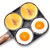 Egg Frying Pan Nonstick Pancake Pans 4-Cups Cookware Pancake, Omelette Pan Aluminium Alloy Egg Cooker
