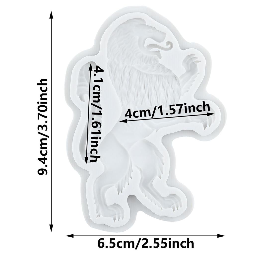 Lion Silicone Mold Lion Head Fondant Molds Cake Decorating Tools Theme Cake Dessert Decorated Chocolate Candy Mold