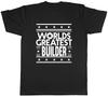 Worlds Greatest Builder Unisexs Unisex TShirt Tee