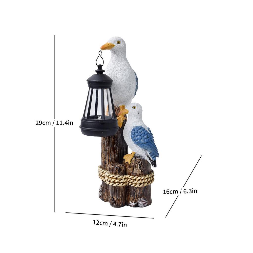 Solar Elf Garden Light: Outdoor Resin Ornament for Villas