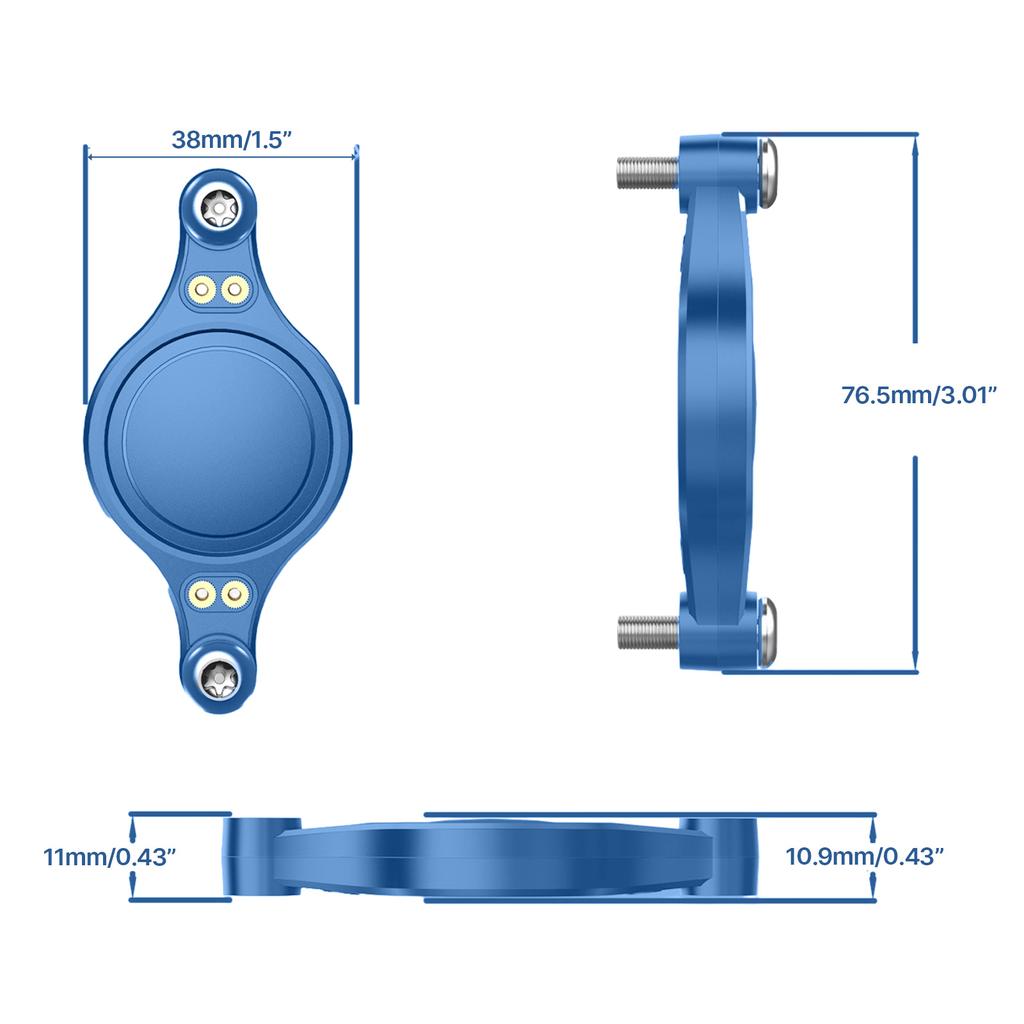 Waterproof Locator Protections Cover Protective Holder Case Anti Theft Lightweight Bike Mount Sleeve for Tracker