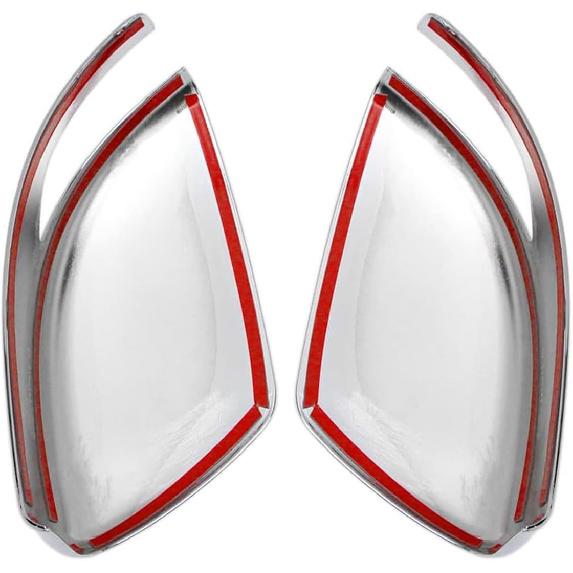 1 Par de Capas Cromadas para Espelhos Laterais Carcaça do Espelho Lateral do Motorista, Tampa do Espelho Lateral do Passageiro para Nissan Altima 2013-2018 com Seta