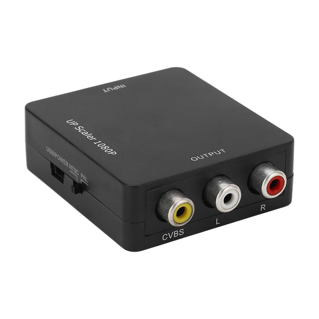 HD To AV Converter HD Multimedia Interface To AV Video Converter Splitter 1080P High Definition RCA Composite Adapter
