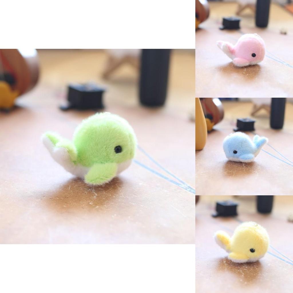 Adorable Cute Dolphin Plush Pendant Keychain Soft Toy For Bags And Backpacks In Four Colors