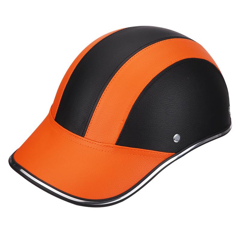 Unisex Retro Duckbill Electric Vehicle Summer Helmet | Sun-Protective, Lightweight Half Cap for Mopeds