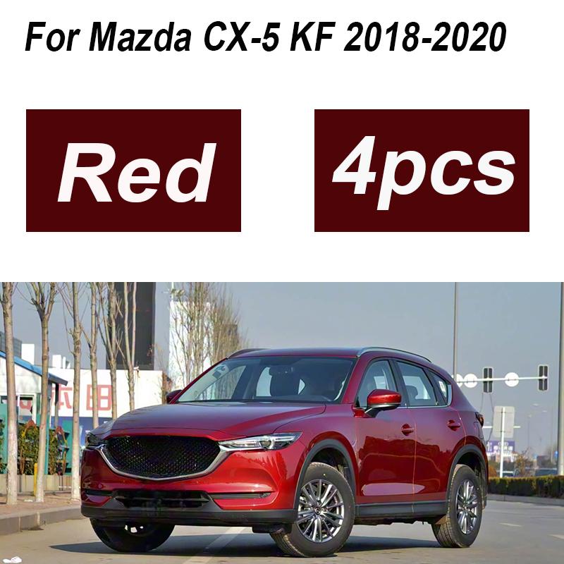 For Mazda CX-5 KF Accessories 2017- MK2 4PCS Painted Front Mudguards Splash Guards Rear Muds Fenders Wheels Car Accessories