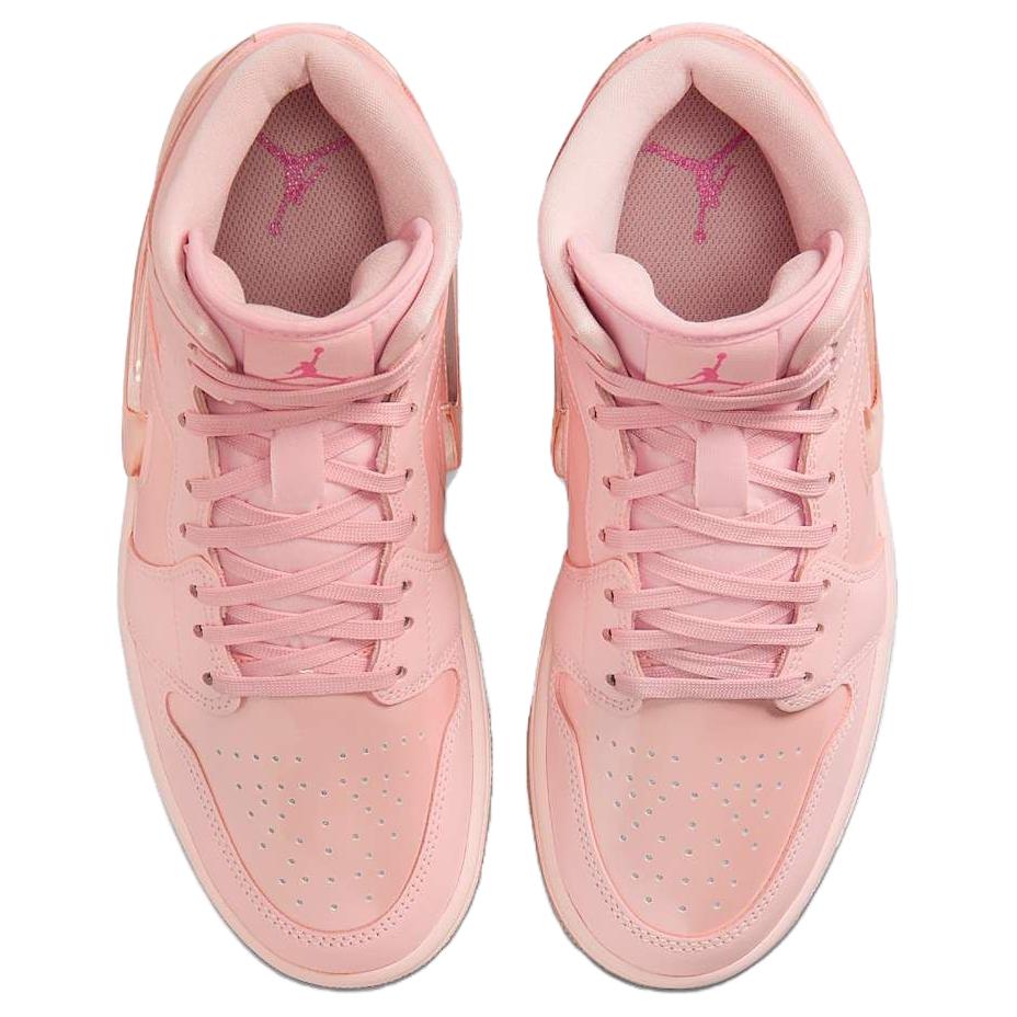 Jordan 1 Mid Patent Valentine's Day Women's HF3173-600