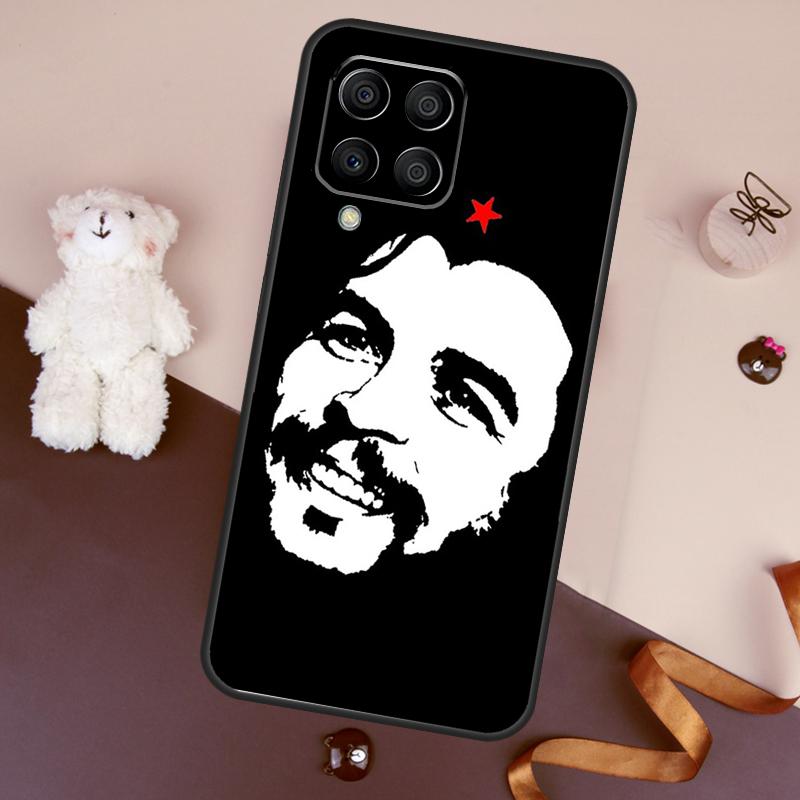 Che Guevara Cigarett Case For Samsung Galaxy M32 M52 M14 M54 M13 M33 M53 M56 M36 M16 M31 M11 M12 M35 M55 M15 M06