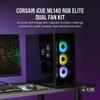 Corsair Wentylator ML140 RGB 140 mm Maglev RGB z 2 sztukami Node CORE ELITE, AirGuide, (Oświetlenie w zestawie) CO-9050115-WW