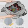 Beilian Large Capacity Insulated Lunch Bag - Portable One-Shoulder Office Picnic Cooler