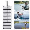 Fish Bait Organizer Wrap PVC Roll Up Fishing Bait Protective Covers Waterproof Tackle Organizer Bag For Fishing Enthusiasts