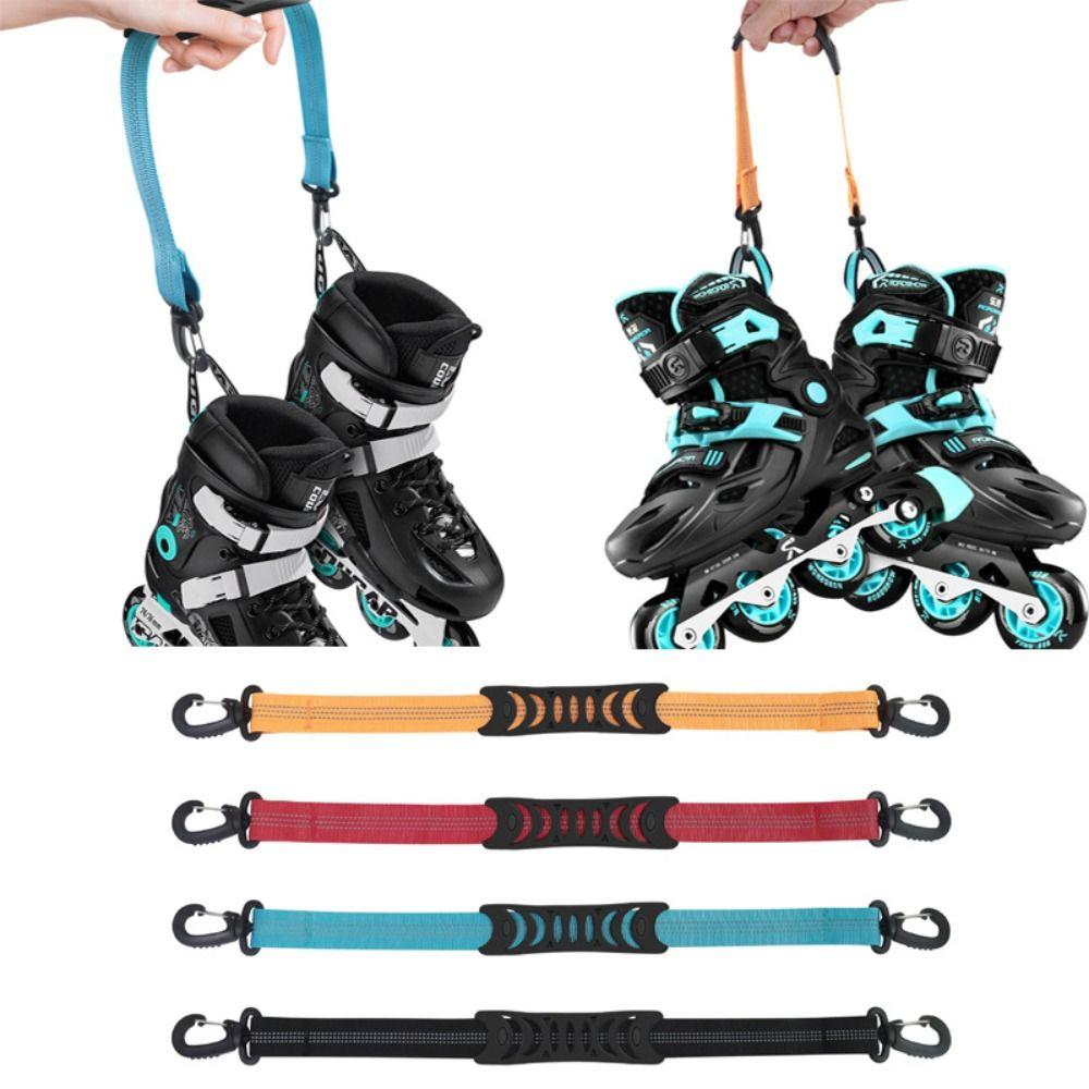 Snowboard Boot Roller Skate Shoe Lifter High Strength Ice Skates Carrying Straps Winter Sports