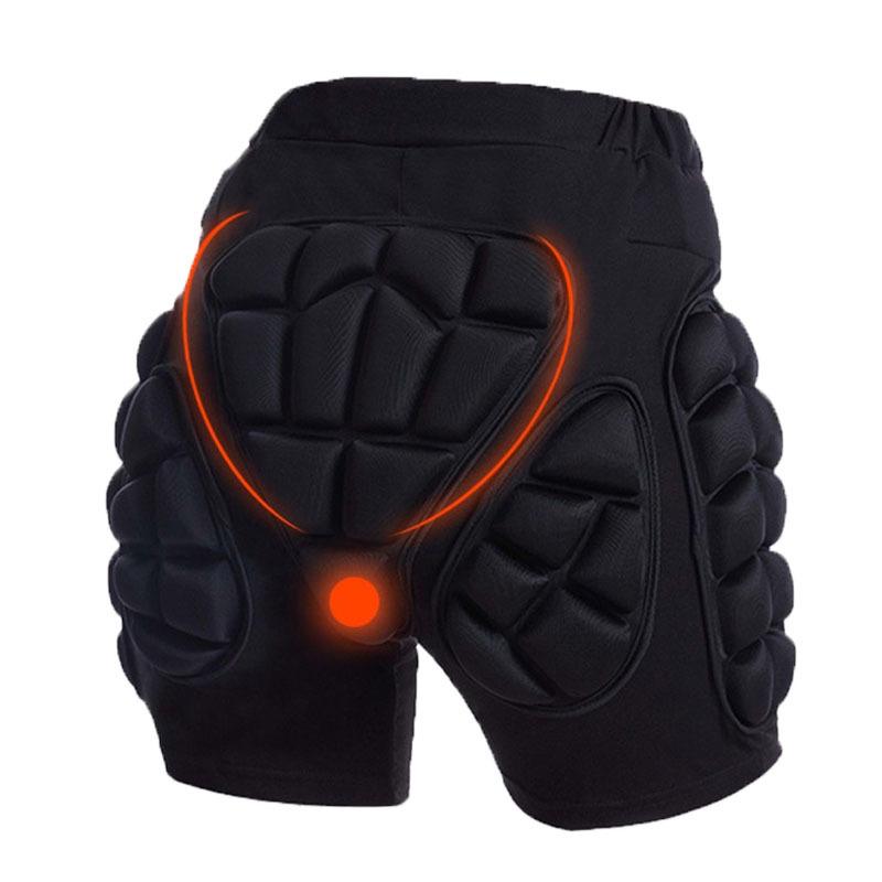 Anti-Fall Hip Protection Pants Unisex Hip Butt Padded Short Pants Roller Skating Ski Protective Equipment Outdoor Sports Hip Pad