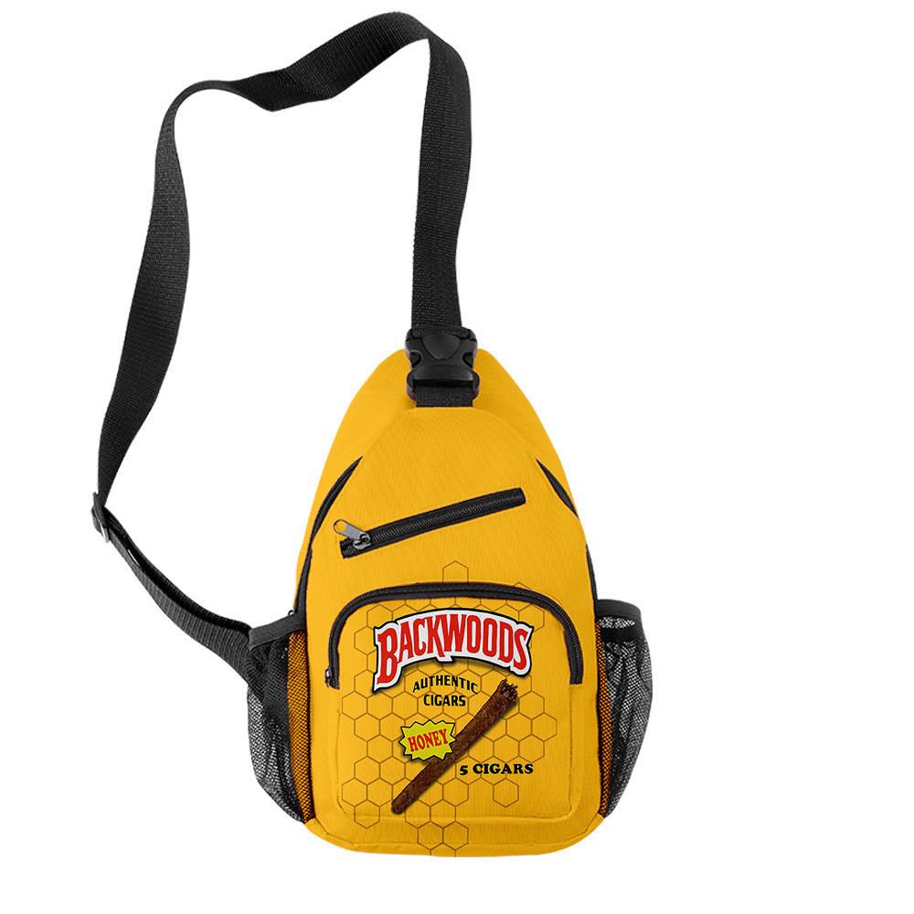 Backwoods Shoulder Bag 3D Digital Color Printing Messenger Bag Simple Shoulder Bag Breast Bag shoulder bag
