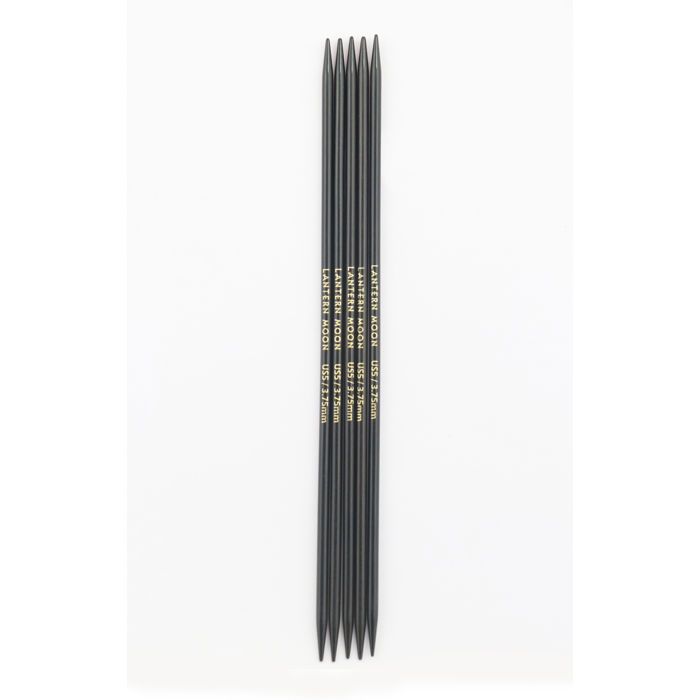 Aiguilles double pointe KnitPro en ébène 15cm 3,75mm - 350006