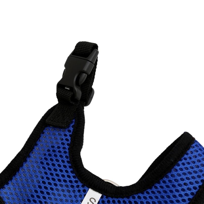 Adjustable Dog Harness Nylon Mesh Vest Harness For Dogs Pets Collar Pets Chest Strap Leash Vest Rope
