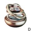 Car Solar Ornaments Rotating Car Double Suspended Double Suspended Crystal 360° Rotation Ball Aromatherapy Perfume Ornaments