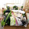 3D Print Anime Seraph of the End Bedding Set Boys Girls Twin Queen King Size Duvet Cover Pillowcase Bed Boys Adult