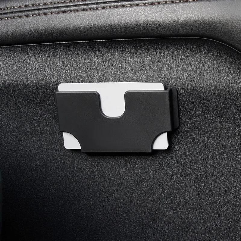 Universal Car Interior Card Holder Multi-function Portable Card Storage Box Car Sun Visor Card Slot Box Car Accessories