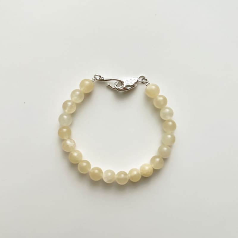 Lieblingsnomen Butter Edelstein Armband