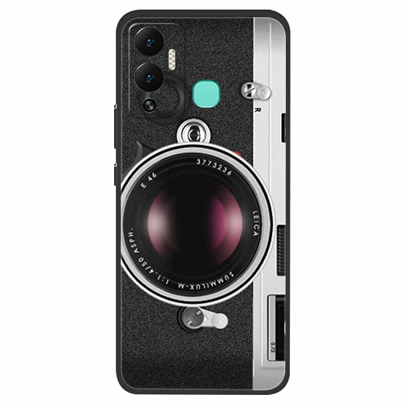 For Infinix Hot 12 Play NFC Case X6816D Shockproof Silicone Soft TPU Phone Cover for Infinix hot12 play NFC Case Bumper Funda