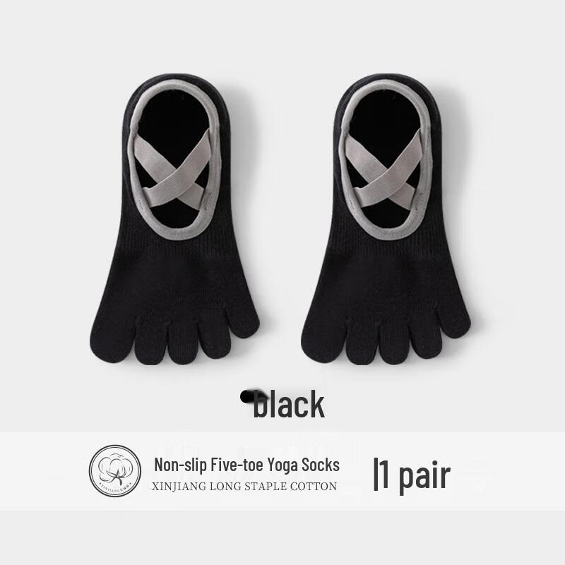 

HANDUNYOU Women s Non-Slip Five-Finger Yoga & Pilates Socks