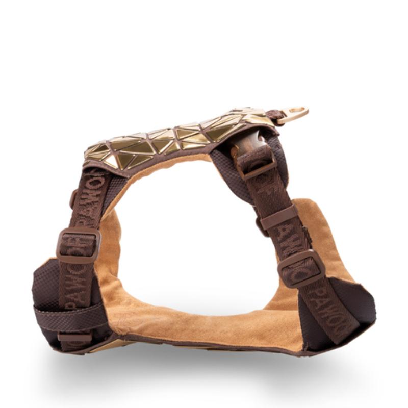 Designový hrudní postroj pro domácí mazlíčky Flitrový postroj pro velké psy Luxusní obojek pro psy s ochranou proti výbuchu Příslušenství pro psy