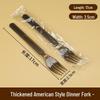 Yi Pan Individually Wrapped Thickened Disposable Plastic Forks