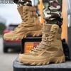 Highschool Niedrig geschnittene Militärstiefel für den Außenbereich Kampfstiefel Militärfans Outdoor Wanderschuhe Hohe taktische Stiefel Herren