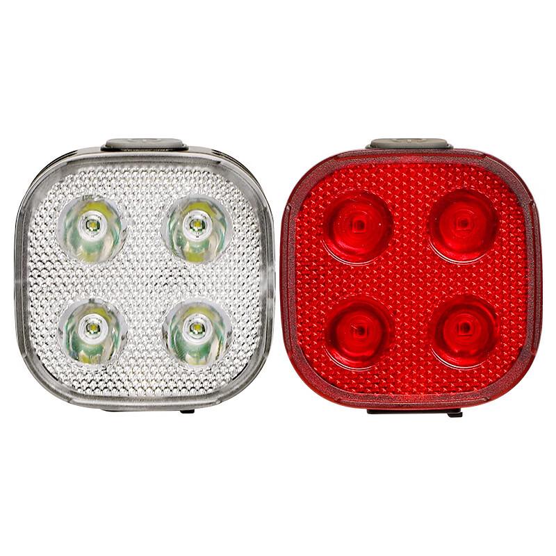 

Bicycle Front & Rear LED Light Set