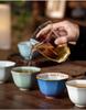 2026 Premium Kung Fu Ceramic Tea Cup Set - Master Tasting Cups Gift Box for Elders