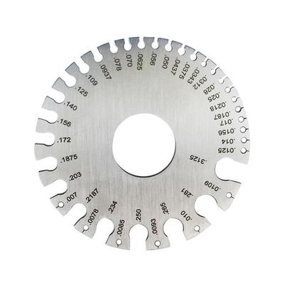 AEE2-Wire Diameter Gauge Hardening Treatment Gauge Tool Template Weld Inspection Gauge Thickness Gauge