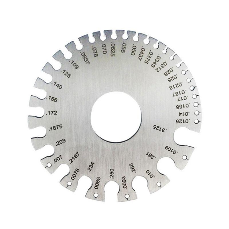 

AEE2-Wire Diameter Gauge Hardening Treatment Gauge Tool Template Weld Inspection Gauge Thickness Gauge