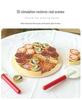 Wooden Pizza Cutting Play Kitchen Toy for Kids - Fun Birthday Gift