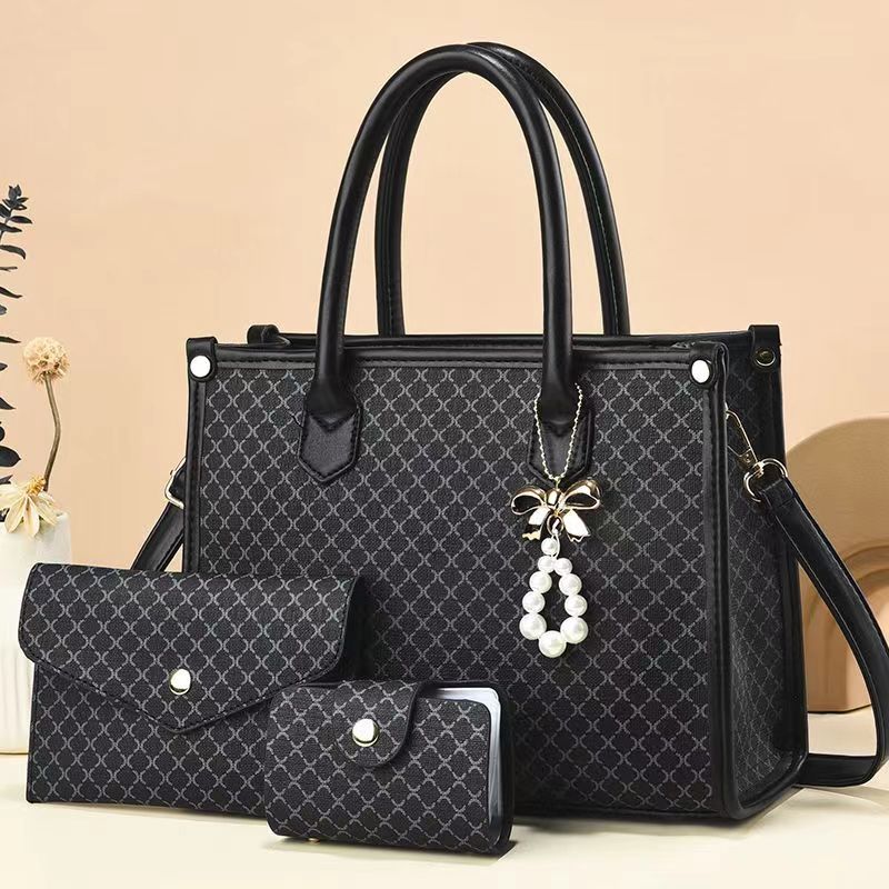 New Korean version of simple bag versatile messenger bag personalized women s bag women s handbag fashion trendy shoulder bag чёрный