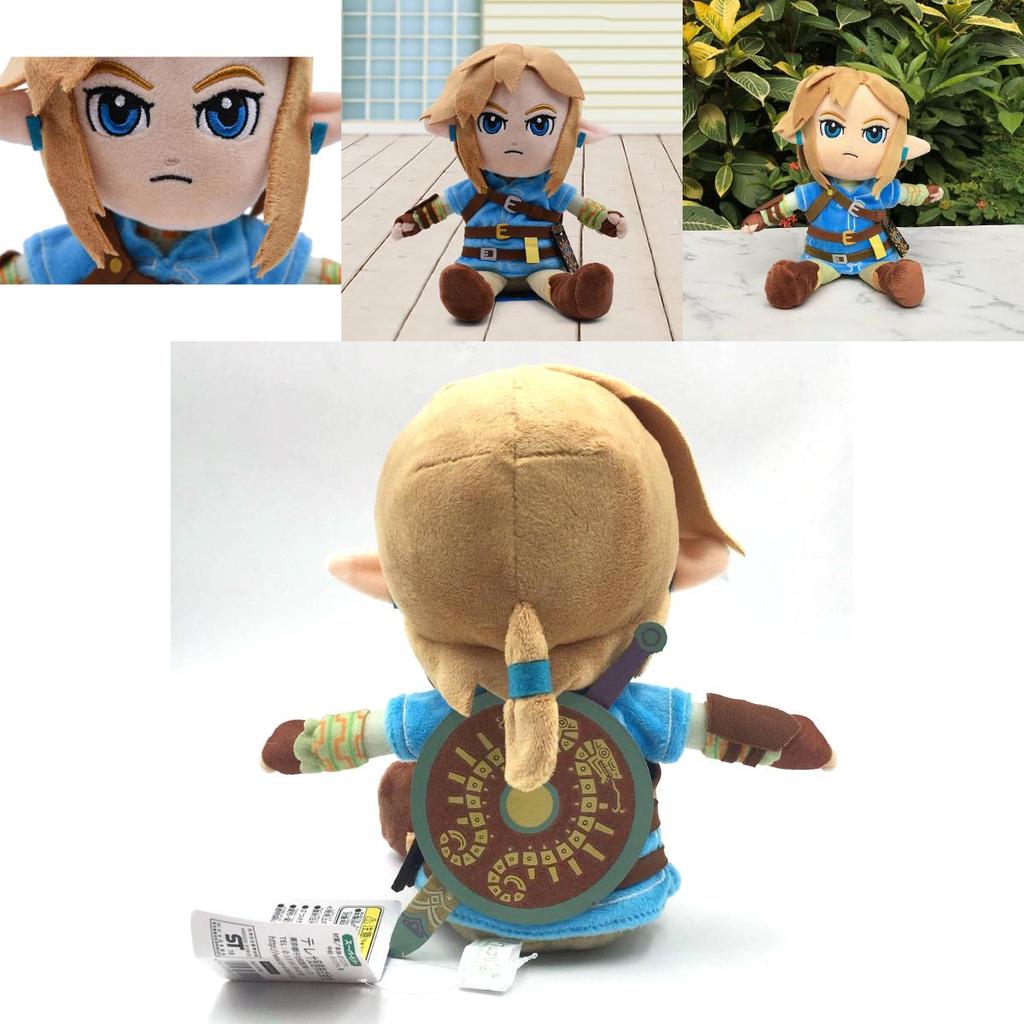 Adorable Link Plush Doll From The Legend Of Zelda Breath Of The Wild 25cm Soft Toy
