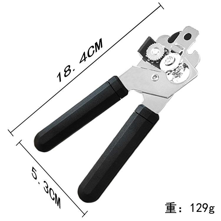 Deschizător de conserve manual profesional multifuncțional din oțel inoxidabil, deschizător cu aderență pentru bere artizanală, deschizător pentru cutii, deschizător de sticle, gadgeturi de bucătărie