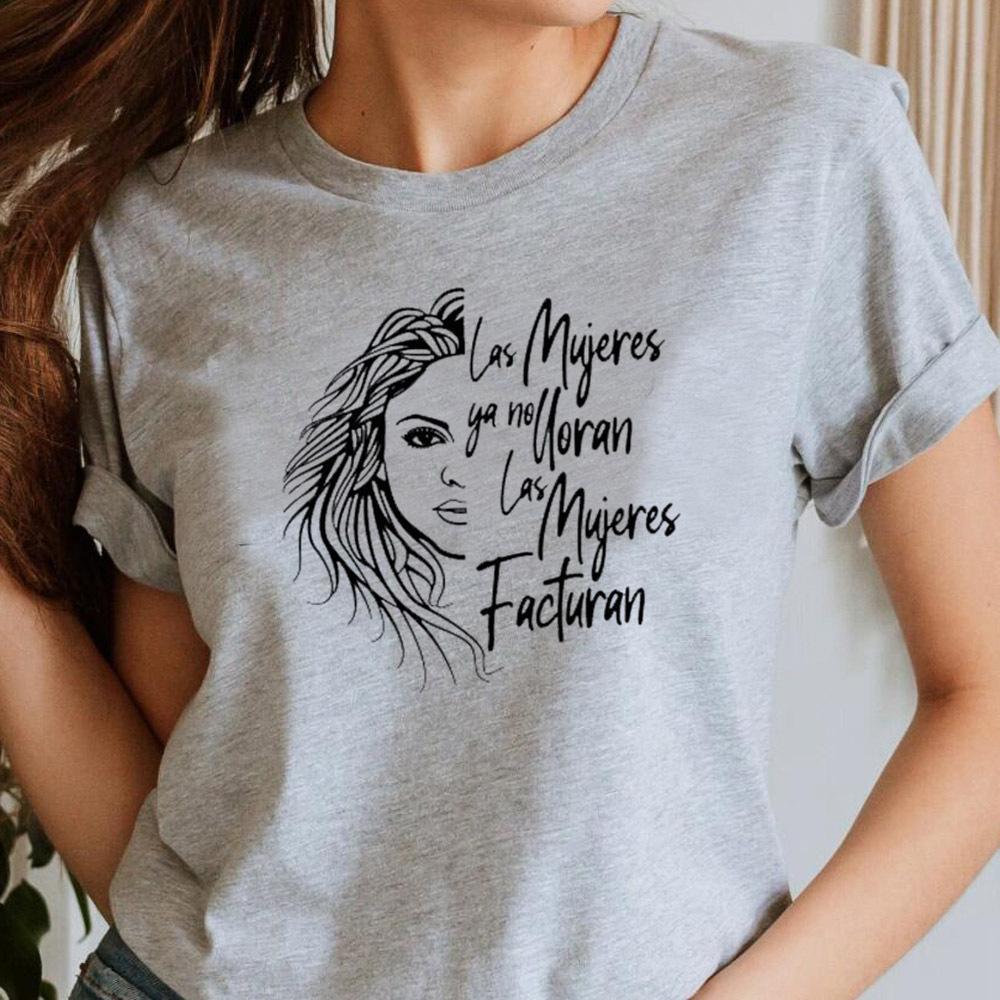 Vintage Lavato Shakira Y2K Anni 2000 Moda Pop Latino Pop Rock Celebrity Merch Merch Musicale T-shirt Grafica Uomo Donna Maglietta Stampata Estate Moda Casual