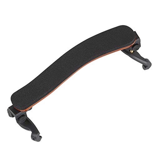 Adjivecct Professional 1/4 1/2 Full Size Adjustable Maple Wood Violin Shoulder Rest, Violin Parts Accessories