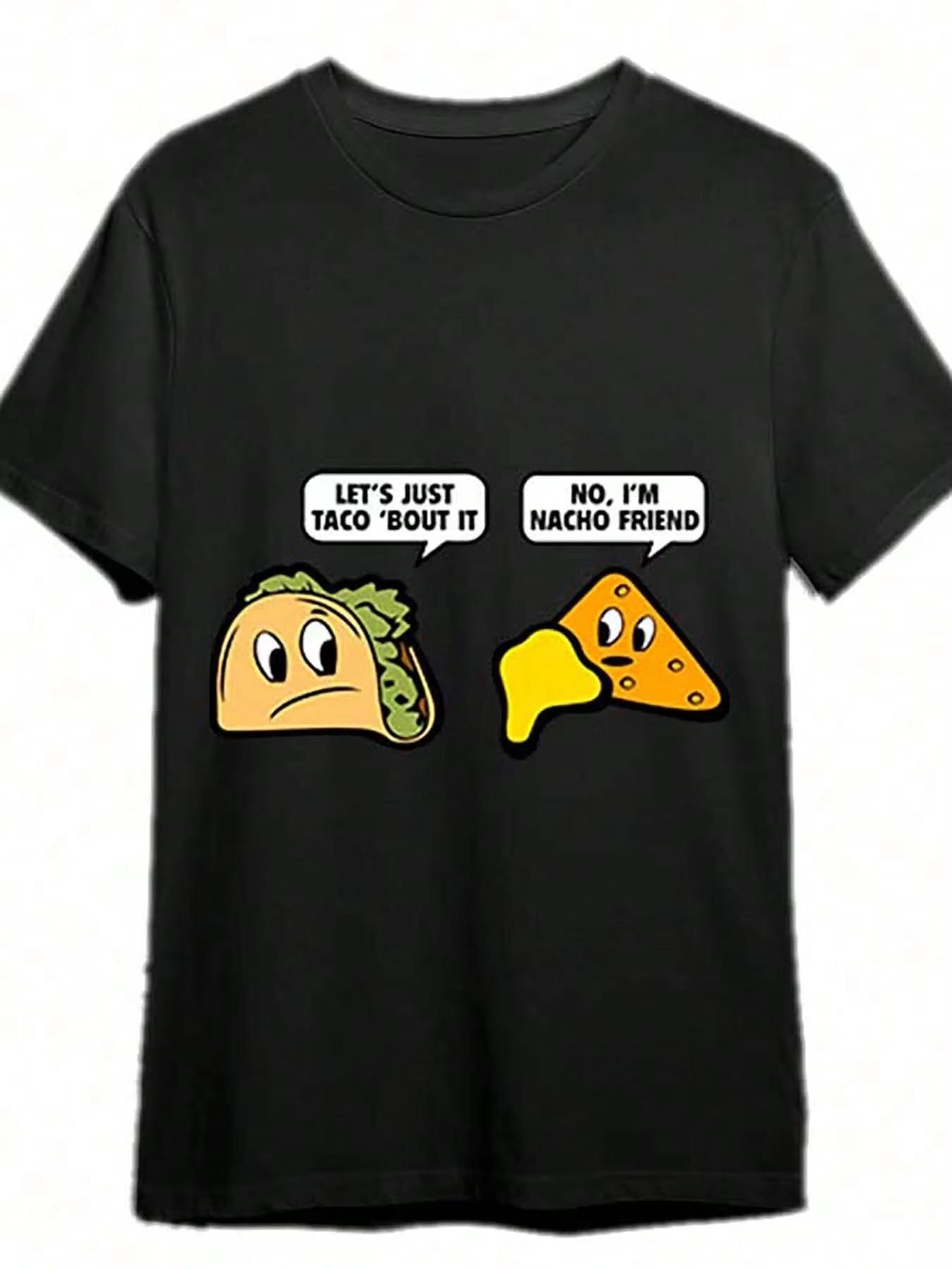 

T-Shirt Funny Men s Women s Short Sleeve Graphic T-Shirt Fashion Vintage pure Cotton Streetwear Autumn and winter innerwear S