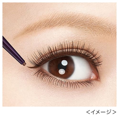 Heroine Make Long Stay Sharp Gel Liner 03 Natural Brown 0.07g Dense Gel Liner Waterproof Formula