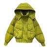 Down jacket women's winter 2024 new hooded foreign style fashion small white duck down jacket tide