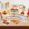 40 Fall Thanksgiving Leftover Containers with Lids, Thanksgiving to Go Food Containers Tin Foil Aluminum Thanksgiving Cookie Treat Containers for