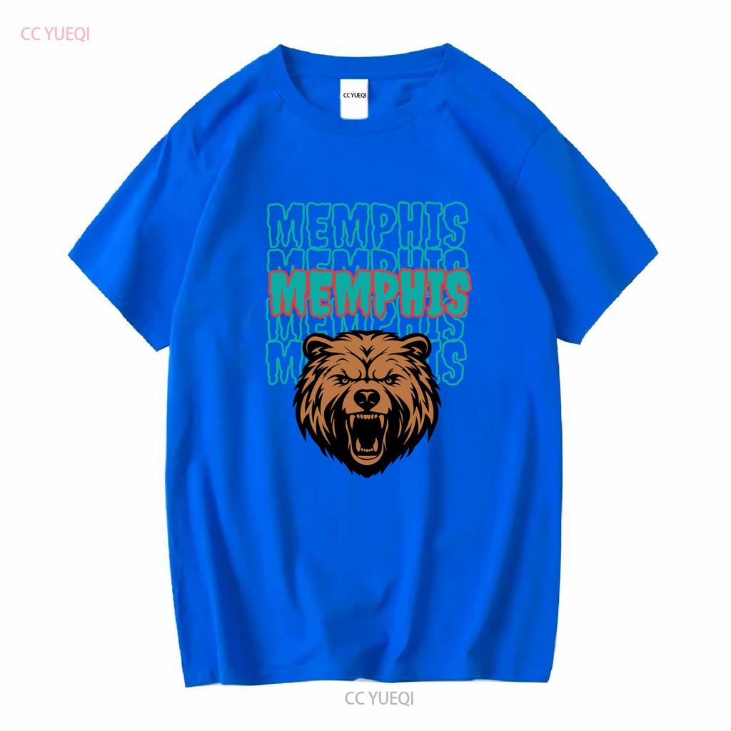 Memphis Basketball Team Vintage T-Shirt Grizzlies Oversized Perfektes Geschenk für Fans Lang- oder Kurzarm Vintage Gewaschen Unisex