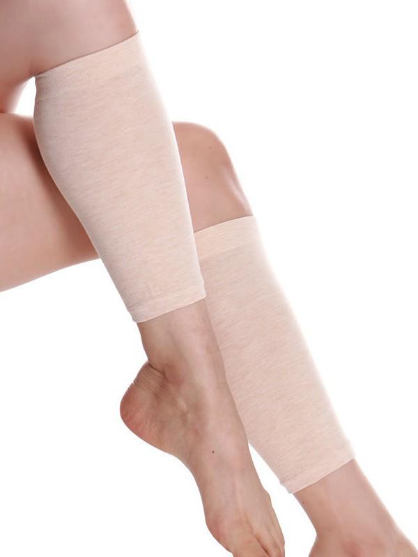 Unisex Cotton Style Breathable Leg Warmers: Thin, Elastic, All-Season Calf Protection for Sports