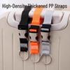 Anti-Theft Backpack Hook & Strap for Suitcase and Coat Stability