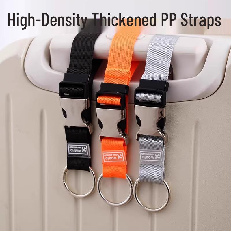 Anti-Theft Backpack Hook & Strap for Suitcase and Coat Stability
