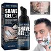 60ml Men Beard Shaving Foam Cream Hair Removal Cream Shave Gel